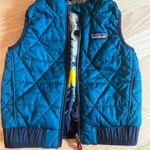 Patagonia Reversible Kids Quilted Puffer Vest